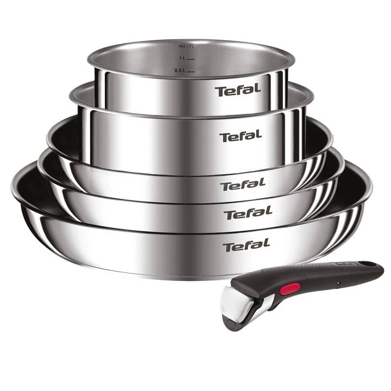 Tefal Edénykészlet 6 részes rozsdamentes Cook Eat L881S604