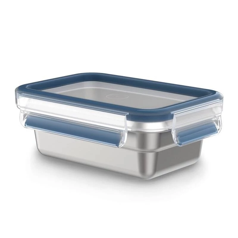 Tefal Ételtároló doboz 0,8 liter rozsdamentes acél Mseal Steel N1150410
