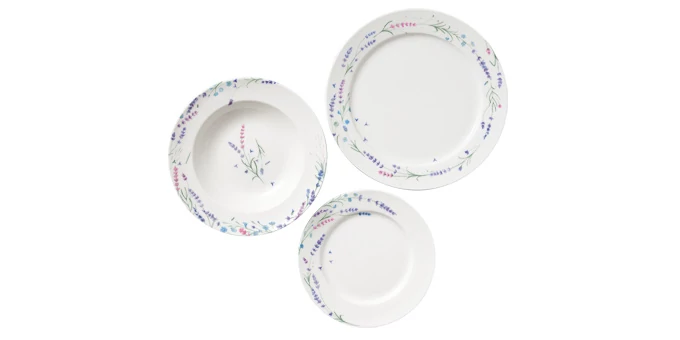Tescoma Tányérkészlet 12 db porcelán PROVENCE 385412.00