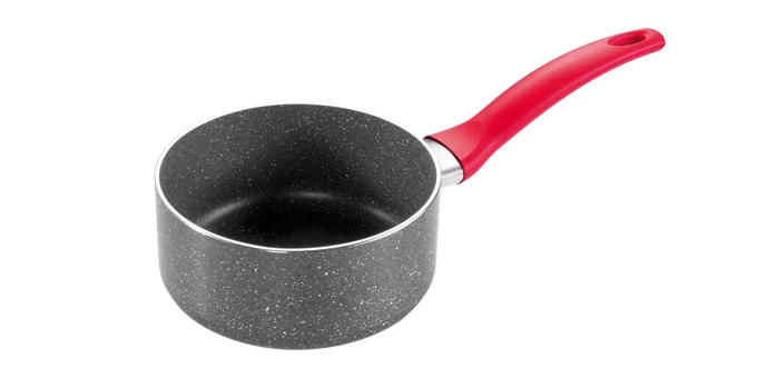 Tescoma Nyeles lábas 16 cm 1,3 l rozsdamentes acél MANICO ROSSO 597886.00