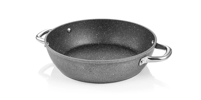 Tescoma Mély serpenyő 28 cm kétfülű rozsdamentes acél i-PREMIUM Stone 602439.00