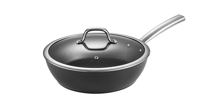 Tescoma Mély serpenyő fedővel 28 cm rozsdamentes acél PRESIDENT 602638.00