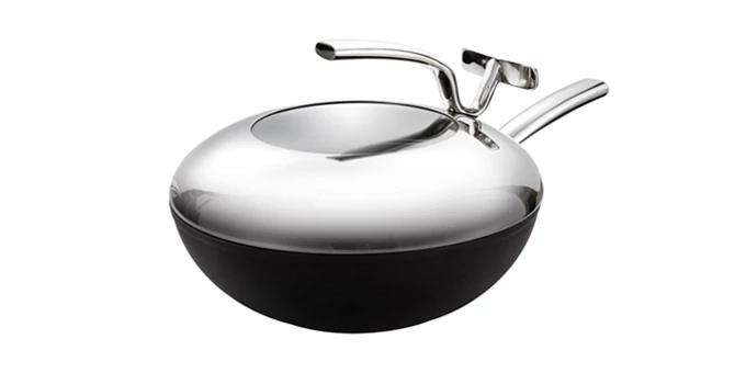Tescoma Wok 30 cm fedővel tapadásmentes bevonat PRESIDENT 602650.00