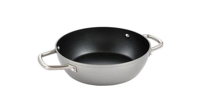 Tescoma Mély serpenyő 24 cm kétfülű rozsdamentes acél GrandCHEF+ 606954.00