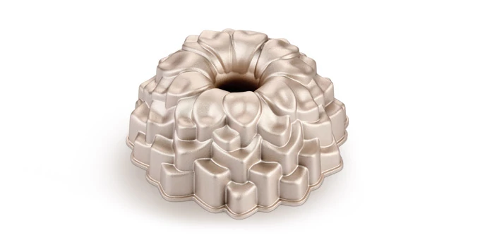 Tescoma Magas kuglóf sütőforma 24 cm bazsarózsa tapadásmentes bevonat DELÍCIA 623149.00