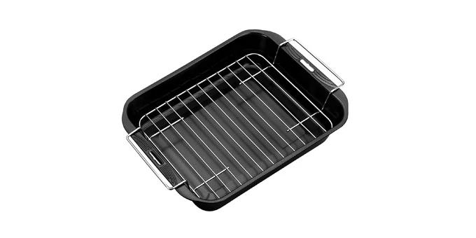 Tescoma Mély tepsi ráccsal 38 x 28 cm tapadásmentes bevonat SAPHIR 624624.00