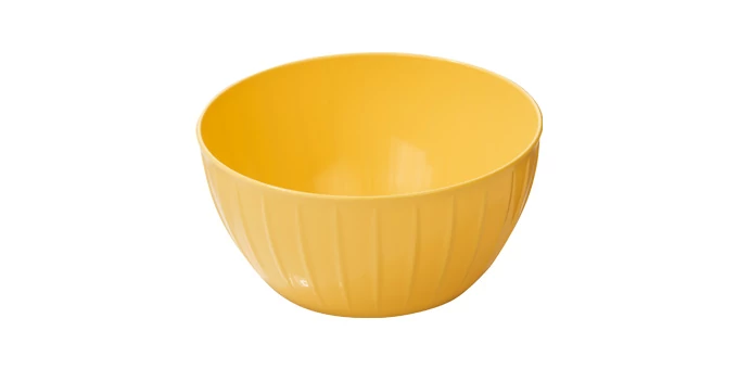 Tescoma Műanyag tál 22 cm 2,5 l sárga műanyag DELÍCIA 630361.12