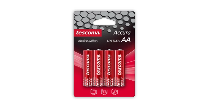 Tescoma AA alkalikus elem 4 db ACCURA 634592.00