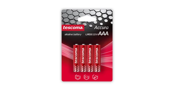 Tescoma AAA alkalikus elem 4 db ACCURA 634593.00