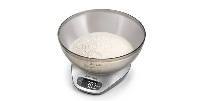 Tescoma Digitális konyhai mérleg tállal 5,0 kg műanyag GrandCHEF 635910.00