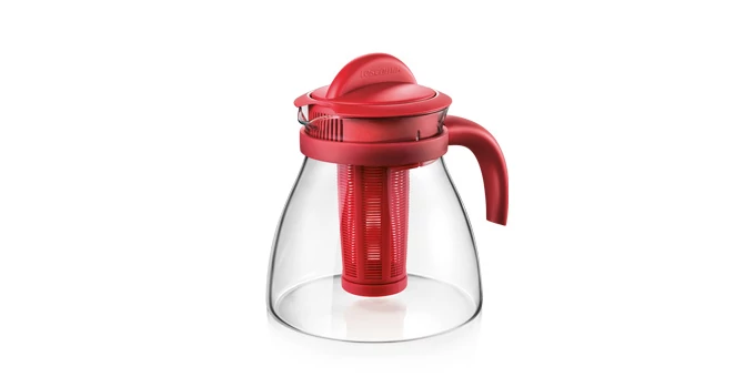 Tescoma Teáskanna 1,5 l áztató szűrővel piros MONTE CARLO 647110.20