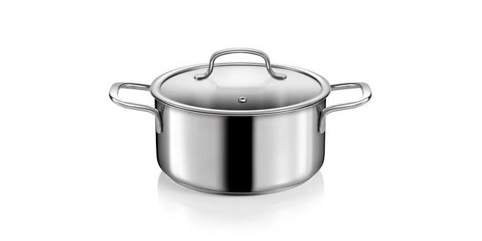 Tescoma Lábas fedővel 24 cm 5,0 l rozsdamentes acél OPTIMA 717530.00