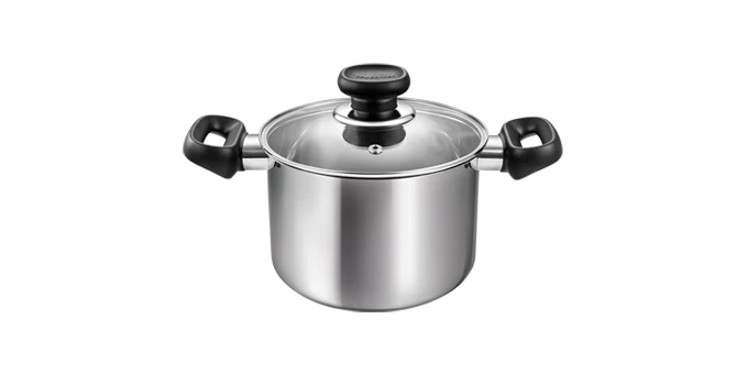 Tescoma Fazék fedővel 16 cm 2,0 l rozsdamentes acél BRAVA 730816.00