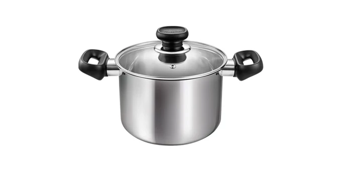 Tescoma Fazék fedővel 18 cm 3,0 l rozsdamentes acél BRAVA 730818.00
