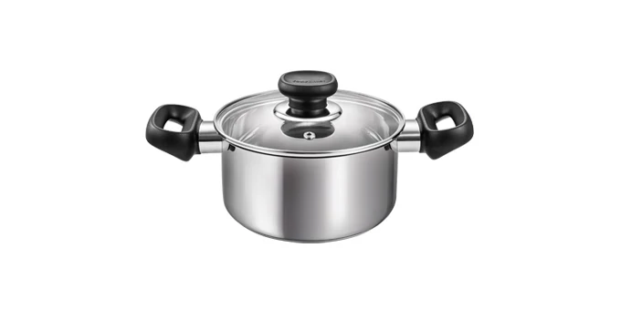 Tescoma Lábas fedővel 16 cm 1,5 l rozsdamentes acél BRAVA 730916.00