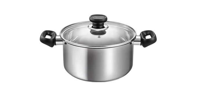 Tescoma Lábas fedővel 22 cm 4,0 l rozsdamentes acél BRAVA 730922.00