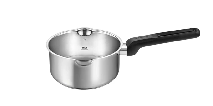 Tescoma Nyeles lábas kétoldali kiöntővel 16 cm 1,5 l rozsdamentes acél BRAVA 730946.00