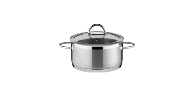 Tescoma Lábas fedővel 16 cm 1,5 l rozsdamentes acél VISION 779216.00