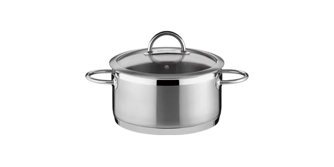 Tescoma Lábas fedővel 22 cm 4,0 l rozsdamentes acél VISION 779222.00