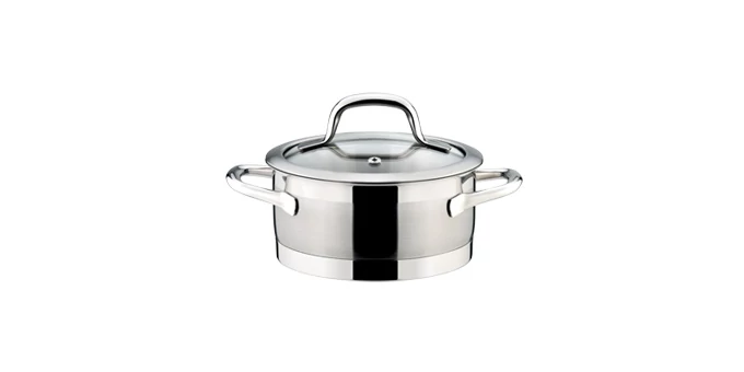 Tescoma Lábas fedővel 16 cm 1,5 l rozsdamentes acél PRESIDENT 780241.00
