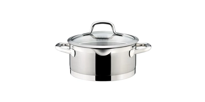 Tescoma Lábas szűrőfedővel 20 cm 3,0 l rozsdamentes acél PRESIDENT 780253.00