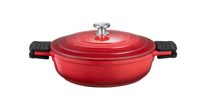 Tescoma Mélyserpenyő fedővel 28 cm rozsdamentes acél BORDEAUX 780438.00