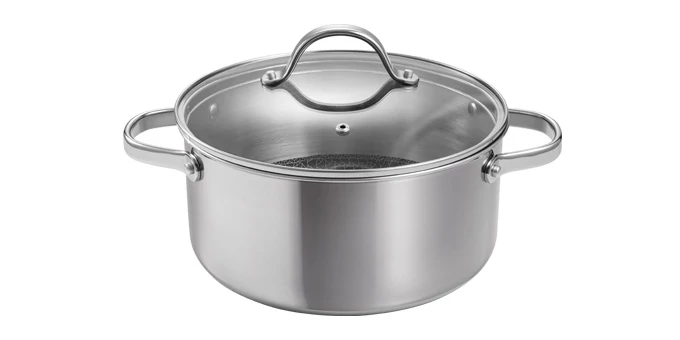 Tescoma Lábas fedővel 24 cm 5,0 l tapadásmentes bevonat SteelCRAFT 780574.00