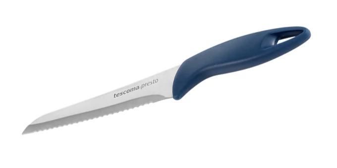 Tescoma Pékáru-szeletelő kés 16 cm rozsdamentes acél és műanyag PRESTO 863035.00