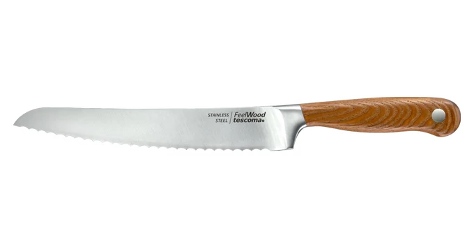 Tescoma Kenyérvágó kés 21 cm rozsdamentes acél FEELWOOD 884832.00