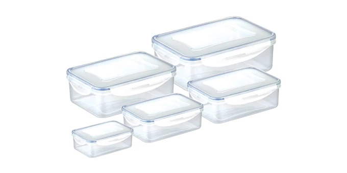 Tescoma Téglalap alakú ételtároló doboz 5 db FRESHBOX 892094.00
