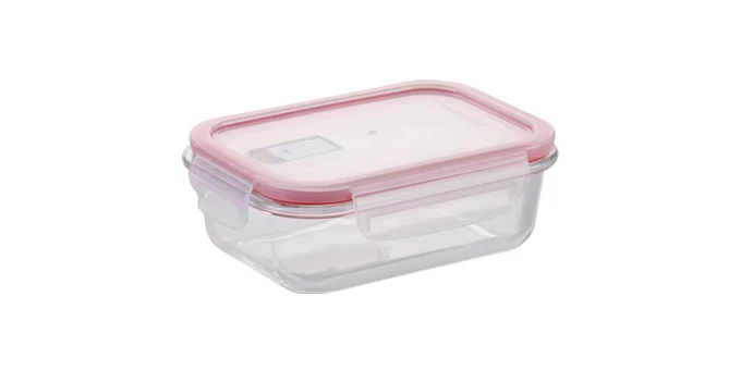 Tescoma GLASS téglalap alakú ételtároló doboz 0,6 l FRESHBOX 892171.00
