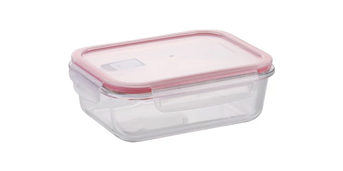 Tescoma GLASS téglalap alakú ételtároló doboz 1,0 l FRESHBOX 892172.00