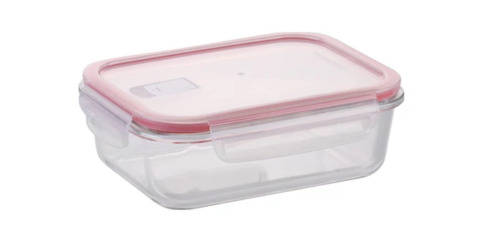 Tescoma GLASS téglalap alakú ételtároló doboz 1,5 l FRESHBOX 892173.00