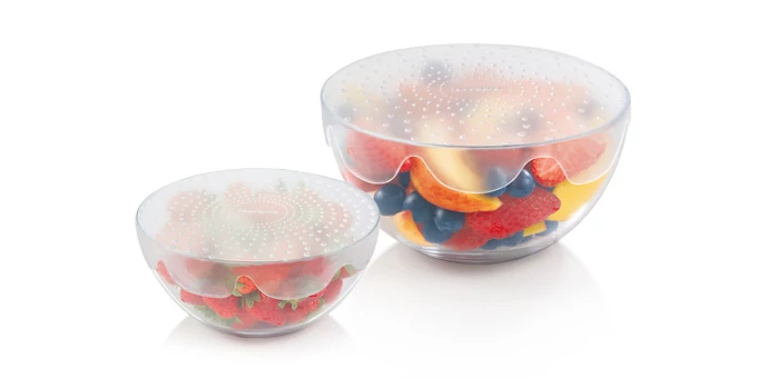 Tescoma Rugalmas szilikonfedők 17 és 23 cm 2 db-os készlet 4FOOD 897110.00