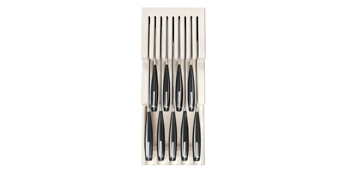 Tescoma Késtároló 370 x148 mm,9 kés műanyag FlexiSPACE 899415.00
