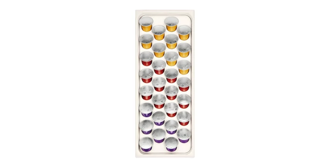 Tescoma Tároló Nespresso kapszulákhoz 370 x 148 mm műanyag FlexiSPACE 899418.00