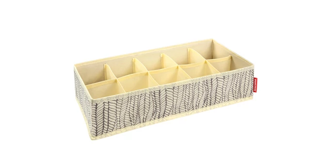 Tescoma Alsónemű- és zoknirendező 40 x 18 x 10 cm krémszínű FANCY HOME 899825.11