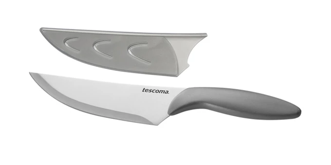 Tescoma Szakácskés 17 cm védőtokkal rozsdamentes acél és műanyag MOVE 906243.00